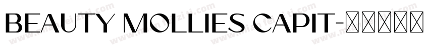 Beauty Mollies Capit字体转换